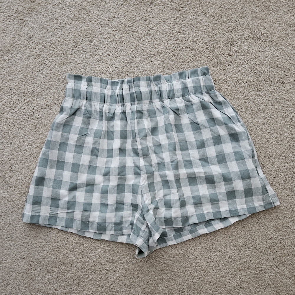 Petal and Pup gingham shorts